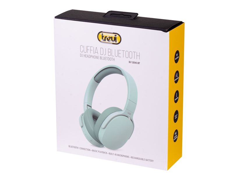 Trevi-CUFFIA-DJ-DIGITAL-STEREO-WIRELESS-DJ-12E45-BT-VERDE