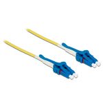 DeLOCK - Netzwerkkabel - LC Einzelmodus (M) bis LC Einzelmodus (M) - 5,0m - Glasfaser - 9 / 125 Mikron - OS2 - halogenfr