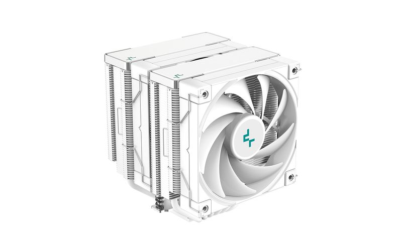 DeepCool-AK620-WH-Processore-Raffreddatore-d-aria-12-cm-Bianco-1-pz--DeepCool-AK620-WH-Fan-CPU-Cooler-Universal-Socket-D