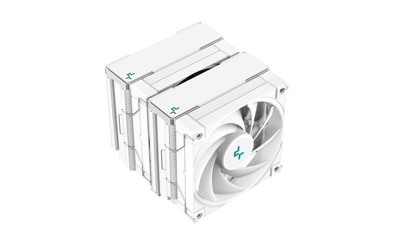 DeepCool-AK620-WH-Processore-Raffreddatore-d-aria-12-cm-Bianco-1-pz--DeepCool-AK620-WH-Fan-CPU-Cooler-Universal-Socket-D