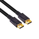 CLUB3D DISPLAYPORT 1.4 HBR3 CABLE MALE / MALE 4 METERS/13.12FT.8K 60HZ   24AWG  - BLACK CONNECTOR