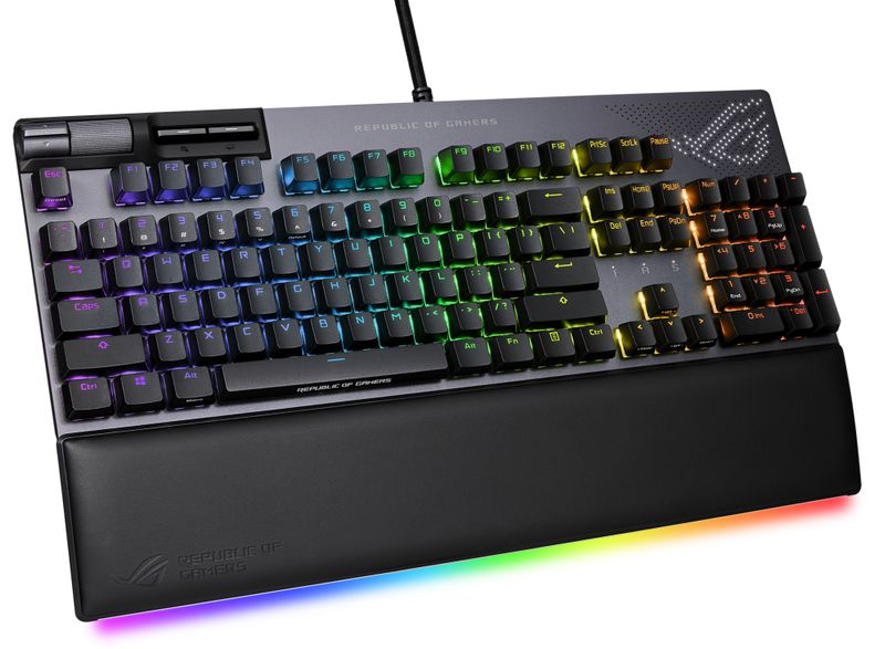 ASUS-ROG-Strix-Flare-II-tastiera-USB-QWERTY-Italiano-Nero-Grigio