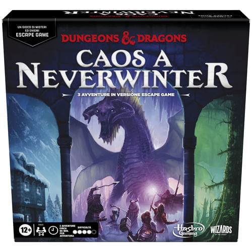 Hasbro-Gaming-Dungeons--Dragons-Caos-a-Neverwinter-un-gioco-di-misteri-ed-enigmi-in-versione-Escape-Game-gioco-da-tavolo-di-escape-room-di-DD-da-2-a-6-giocatori