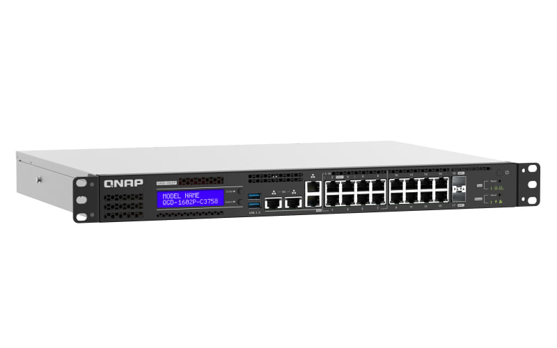 QNAP-QGD-1602P-Gestito-L2-2.5G-Ethernet--100-1000-2500--Supporto-Power-over-Ethernet--PoE--Nero-Grigio