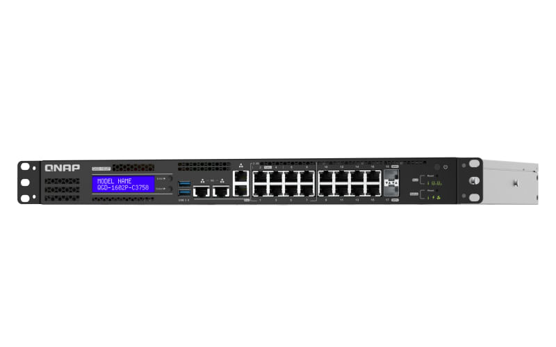 QNAP-QGD-1602P-Gestito-L2-2.5G-Ethernet--100-1000-2500--Supporto-Power-over-Ethernet--PoE--Nero-Grigio