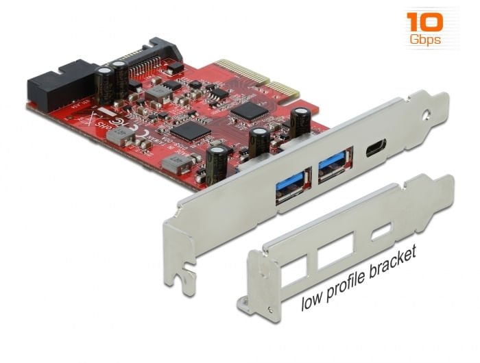 Delock-Scheda-PCI-Express-x4-su-1-presa-USB-Type-C-esterna