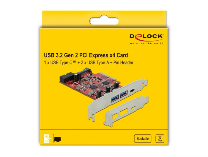 Delock-Scheda-PCI-Express-x4-su-1-presa-USB-Type-C-esterna