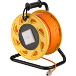 Goobay 58938 cavo di rete Arancione 90 m Cat7a S/FTP (S-STP)