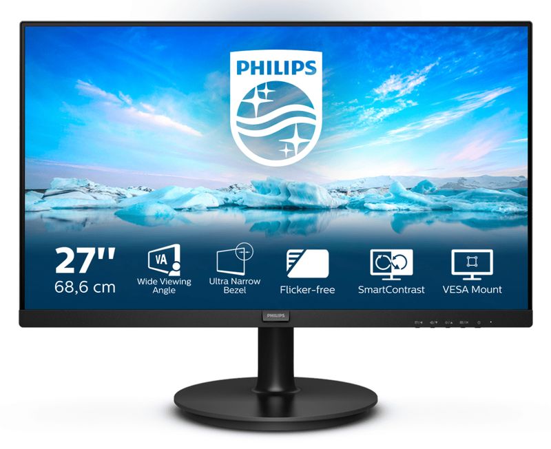 Philips-V-Line-271V8LA-00-LED-display-686-cm--27---1920-x-1080-Pixel-Full-HD-Nero