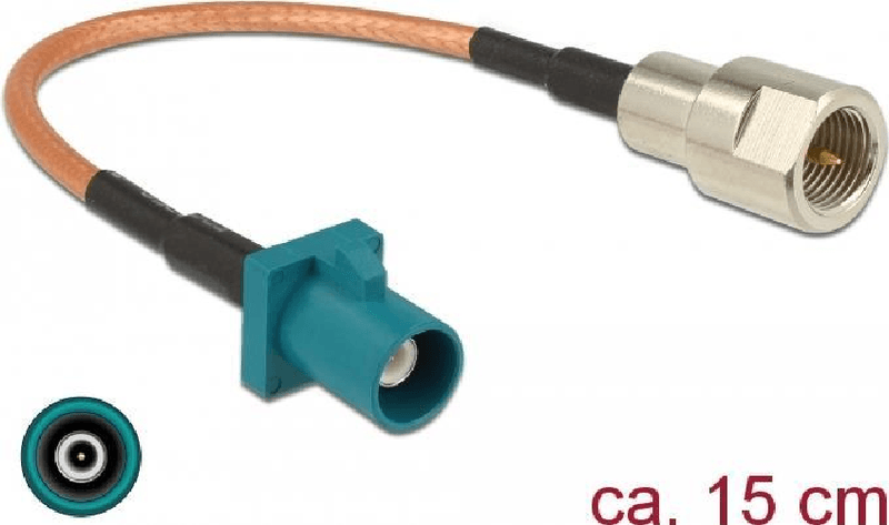 Delock-Cavo-antenna-spina-FAKRA-Z--spina-FME-RG-316-15-cm