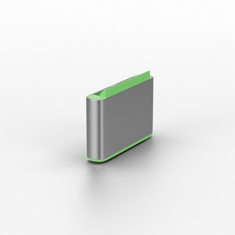 Lindy-40438-clip-sicura-USB-tipo-C-Verde-10-pz