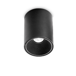 Plafoniera Contemporanea Nitro Alluminio Nero Led Integrato 25W 3000K Ip20