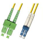 Microconnect FIB841005 cavo a fibre ottiche 5 m SC LC OS2 Giallo (SC/APC-LC/UPC 5m OS2 - SM Duplex LSZH OD 2mm 0.3db - Y