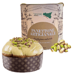 Tesori di sicilia panettone artigianale al pistacchio di sicilia 1kg