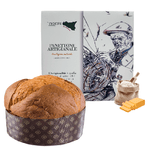 Tesori di sicilia panettone artigianale pandorato 1kg, scatola siciliana "ù nonno pino" panettone a lievitazione naturale, idea regalo natale