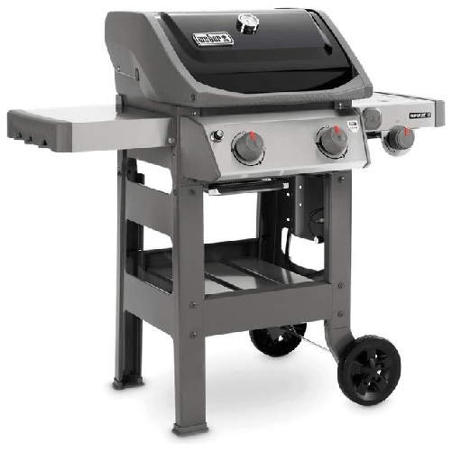 Weber-Spirit-II-E-220-GBS-Barbecue-Carrello-Gas-Nero-Acciaio-inossidabile-11220-W