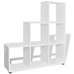 Libreria-Scalare---Scaffale-Espositore-107-cm-Bianco