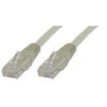 Microconnect Cat5e UTP 0.5m cavo di rete Grigio 05 m U/UTP UTP (U/UTP CAT5e 0.5M Grey PVC - Unshielded Network Cable - 4