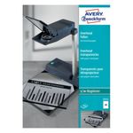 Avery Zweckform Avery 3555 pellicola per stampa Laser A4 (210×297 mm) Poliestere Trasparente 100 fogli