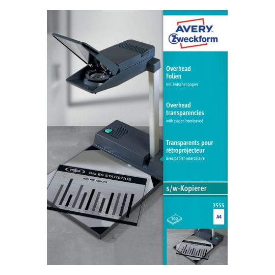 Fogli-per-copia-AVERY-Zweckform-3555-trasparenti