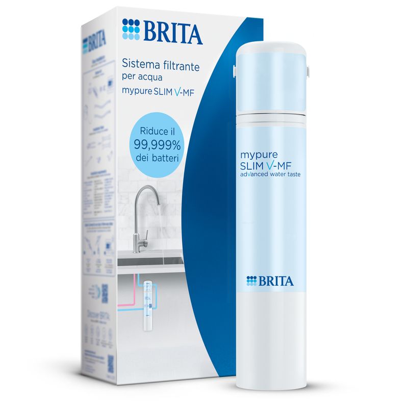 Brita-Sistema-filtrante-mypure-SLIM-V-MF-incl.-1x-filtro--8000L----sistema-sottolavello-per-il-tuo-rubinetto-per-acqua-buona-e-priva-di-batteri-al-99999-