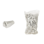 Confezione 100 Copriconnettori 6Mm Per Plug Rj45 8 Poli Cavo Cat 5E- 6 Grigio