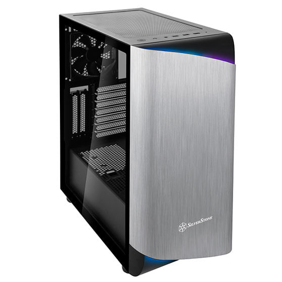 Silverstone-SETA-A1-Midi-Tower-Nero-Argento--Silverstone-Seta-A1-ATX-Mid-Tower---Black-Silver-Tempered-Glass-