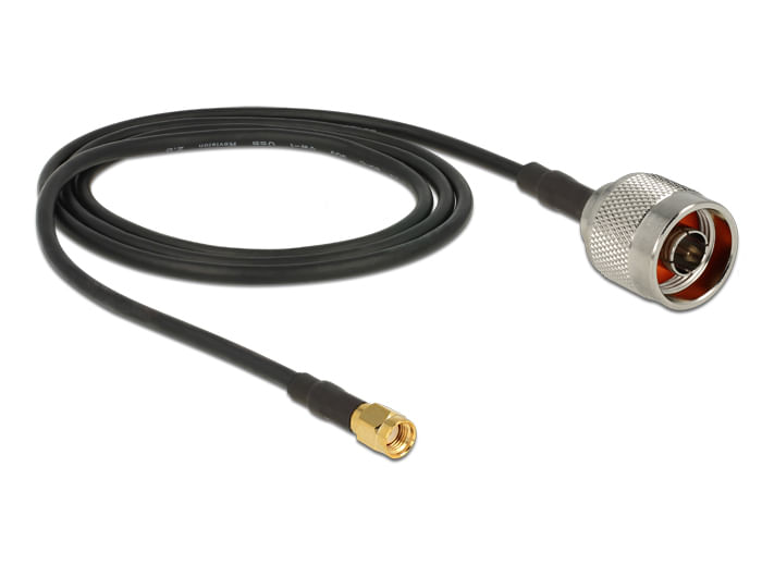 Delock-cavo-antenna-spina-N--spina-RP-SMA-CFD200-10-m-a-bassa-perdita
