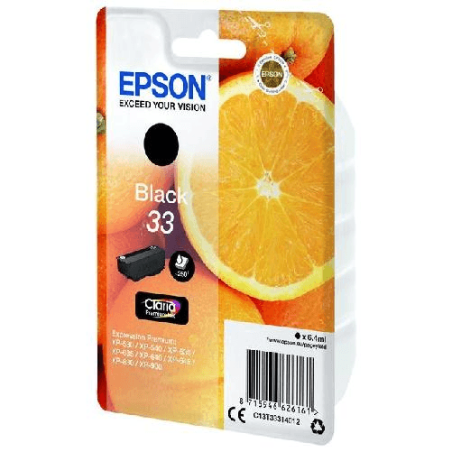 Epson-Oranges-Cartuccia-Nero-T33-Claria-Premium