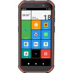 Olympia TREK 14 cm (5.5") Doppia SIM Android 10 4G USB tipo-C 3 GB 32 GB 5000 mAh Nero, Arancione