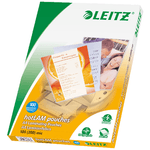 Leitz 33826 pellicola per plastificatrice 100 pz