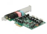 Delock-Scheda-audio-PCI-Express-7.1---24-bit---192-kHz-con-ingresso-uscita-TOSLINK