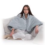 Macom-936-coperta-cuscino-elettrico-Coperta-elettrica-100-W-Grigio-Microfibra