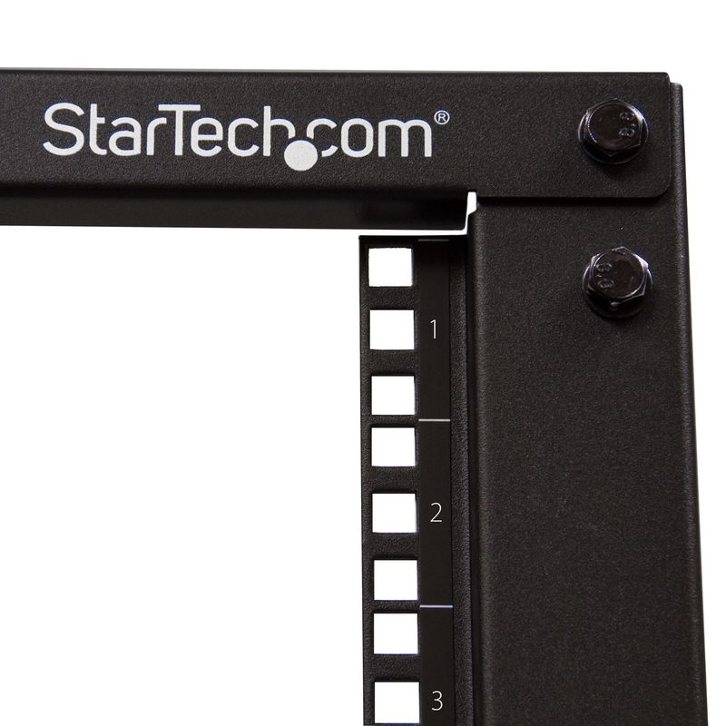 StarTech.com-Armadio-Server-Rack-con-4-staffe-a-Telaio-Aperto-18U-con-profondita--regolabile-da-59-104cm---Rack-per-apparecchiature-di-rete-con-rotelle-livellatori-e-gestione-dei-cavi--4POSTRACK18U-