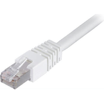 Deltaco STP-625V cavo di rete Bianco 25 m Cat6 F/UTP FTP (DELTACO STP-625V)