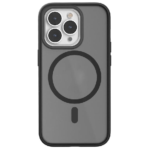 Woodcessories-eco639-custodia-per-cellulare-155-cm--6.1--Cover-Nero-Trasparente