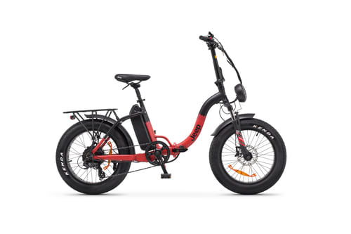 Jeep-E-BIKES-Phoenix-Nero-Rosso-Alluminio-Taglia-unica-508-cm--20--25-kg