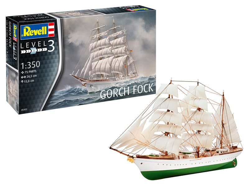 Revell-05432-maßstabsgetreue-modell-Modell-eines-Segelschiffs-Montagesatz-1-350--05432-