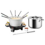 Esge-UNOLD-FONDUE-ELEGANCE---Fondue-Topf---Elektro-Wok---1.5-Liter---Schwarz---Silber--48645-