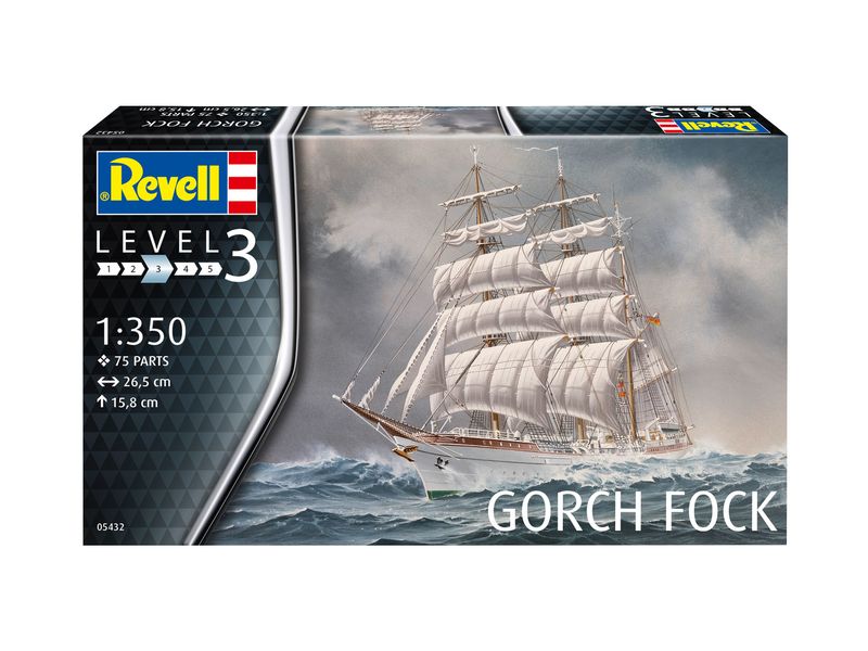 Revell-05432-maßstabsgetreue-modell-Modell-eines-Segelschiffs-Montagesatz-1-350--05432-