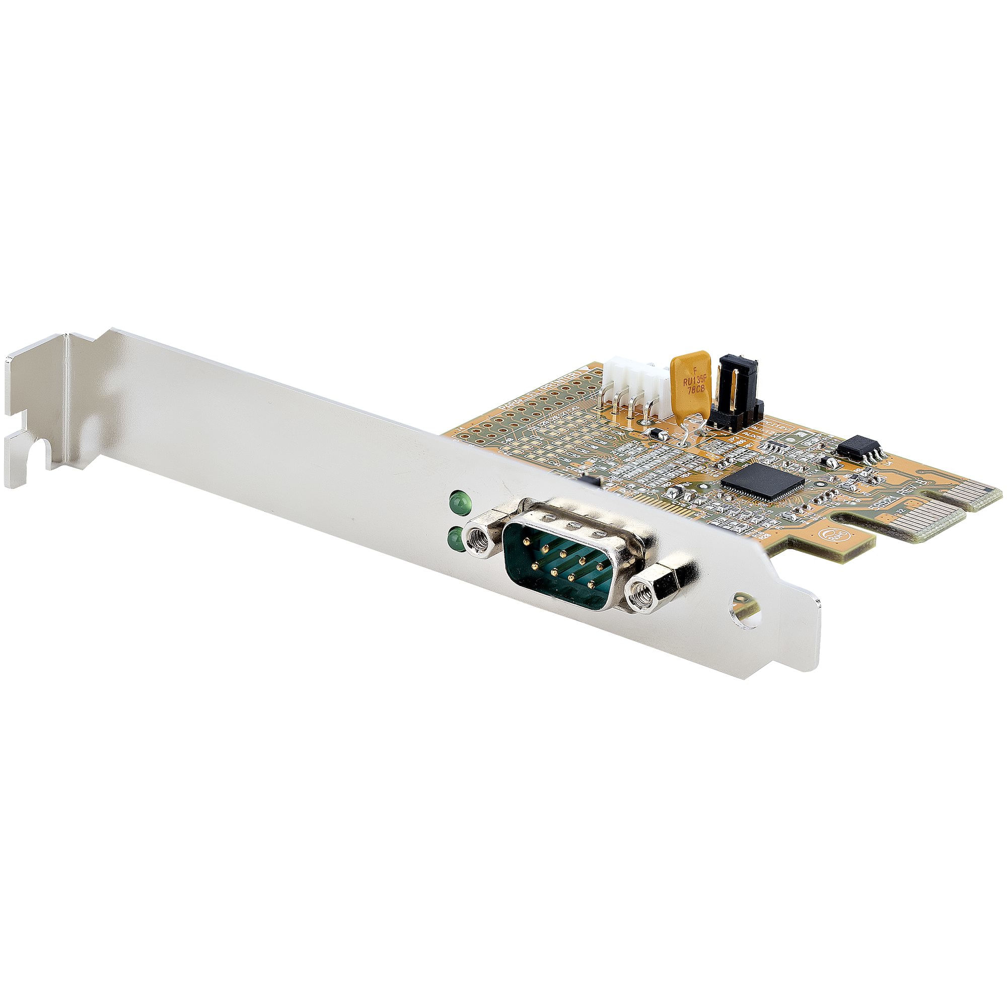 StarTech.com Scheda seriale PCI Express a 1 porta; Scheda di interfaccia seriale da PCIe a RS232 (DB9)