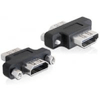 Anschlsse-HDMI-A-19-Pin-Buchse--A-Buchse--Anschlsse-um-180-gedreht--Buchse-mit-Schrauben-bzw.-Muttern--UNC-4-40--Gender-