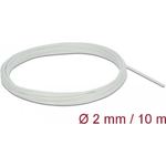 Delock Guaina protettiva intrecciata in fibra di vetro 10 m x 2 mm bianca