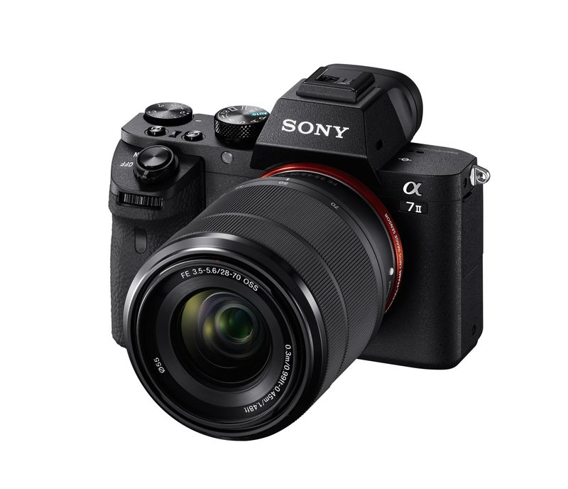 Sony-Alpha-7M2K-Fotocamera-Digitale-Compatta-con-Obiettivo-Intercambiabile-Sensore-CMOS-Exmor-Full-Frame-da-243-Megapixel-Obiettivo-28-70mm-Nero