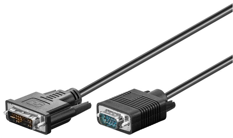 Microconnect-50991-cavo-e-adattatore-video-3-m-DVI-I-VGA-D-Sub-Nero--Full-HD-DVI-I-VGA-Cable-3m---DVI-I-125-Male---VGA-M