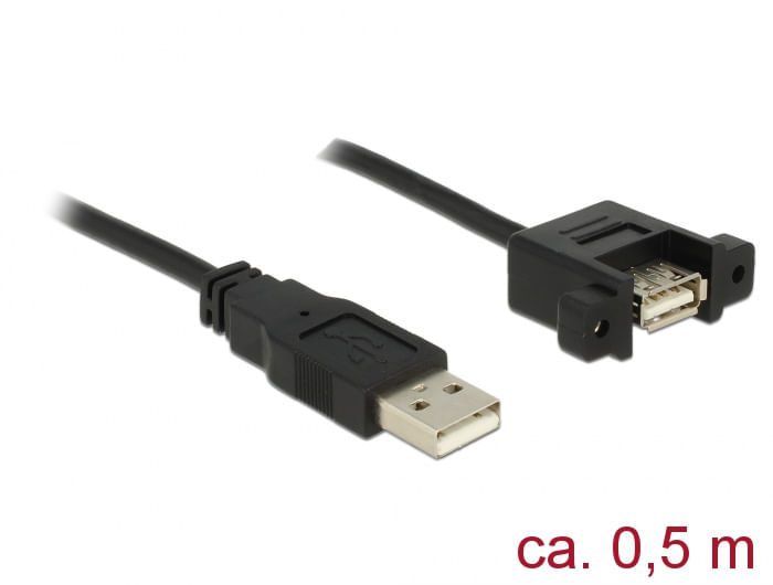 Delock-Cavo-USB-2.0-Tipo-A-maschio--USB-2.0-Tipo-A-femmina-per-installazione-05-m