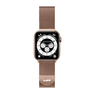 LAUT-Steel-Loop-Gold-Cinturino-in-acciaio-inossidabile-per-Apple-Watch-42-44mm