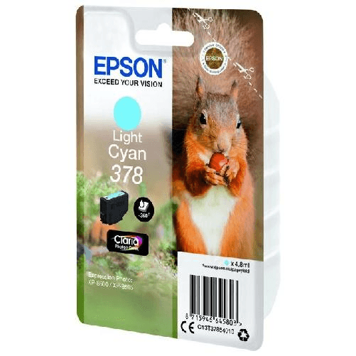Epson-Squirrel-Singlepack-Light-Cyan-378-Claria-Photo-HD-Ink