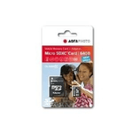 AgfaPhoto 64GB MicroSDXC - 64 GB - Micro Secure Digital Extended Capacity (MicroSDXC) - Schwarz - 1.1 cm - 1.5 cm - 1 mm