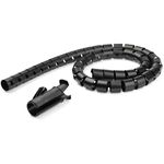 StarTech.com Guaina di gestione cavi da 25 m - A spirale - Diametro 25 mm (Cable Management Sleeve - 25mm x 2.5m)